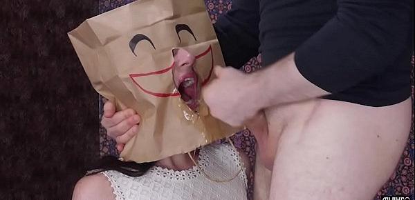  One mouth, many faces -- bagged and face fucked